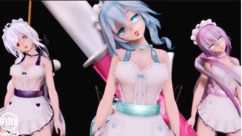 【营养消耗系列MMD】比听话就要打针哦 ライアーダンス Liar Dance